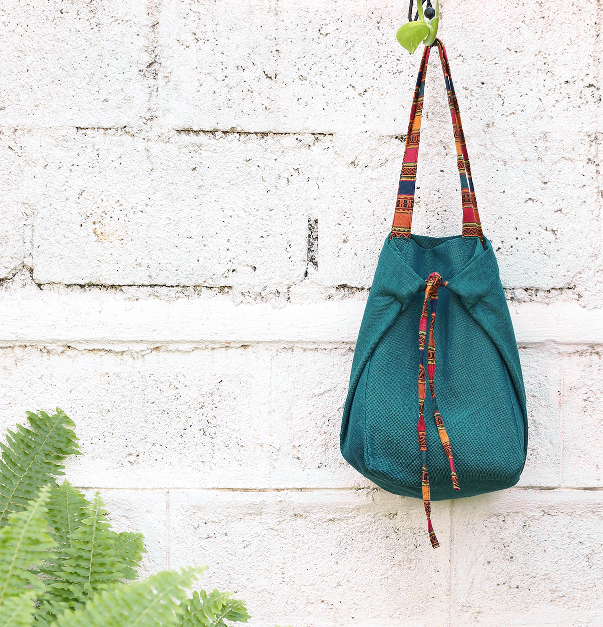 Cotton Tote Bag – Adaptable Vintage - Green