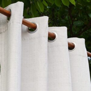 Cotton Curtain – Panama Weave – Creamy White