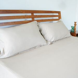 Cotton Pillow Case – Solid – Beige