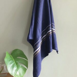 Premium Cotton Bath Towel – Thorth – Blue/Green