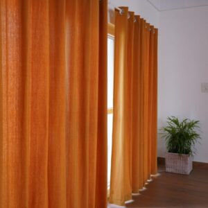 Cotton Curtain – Kadoor Weave – Honey Gold