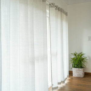 Cotton Curtain – Textura – Windchime White
